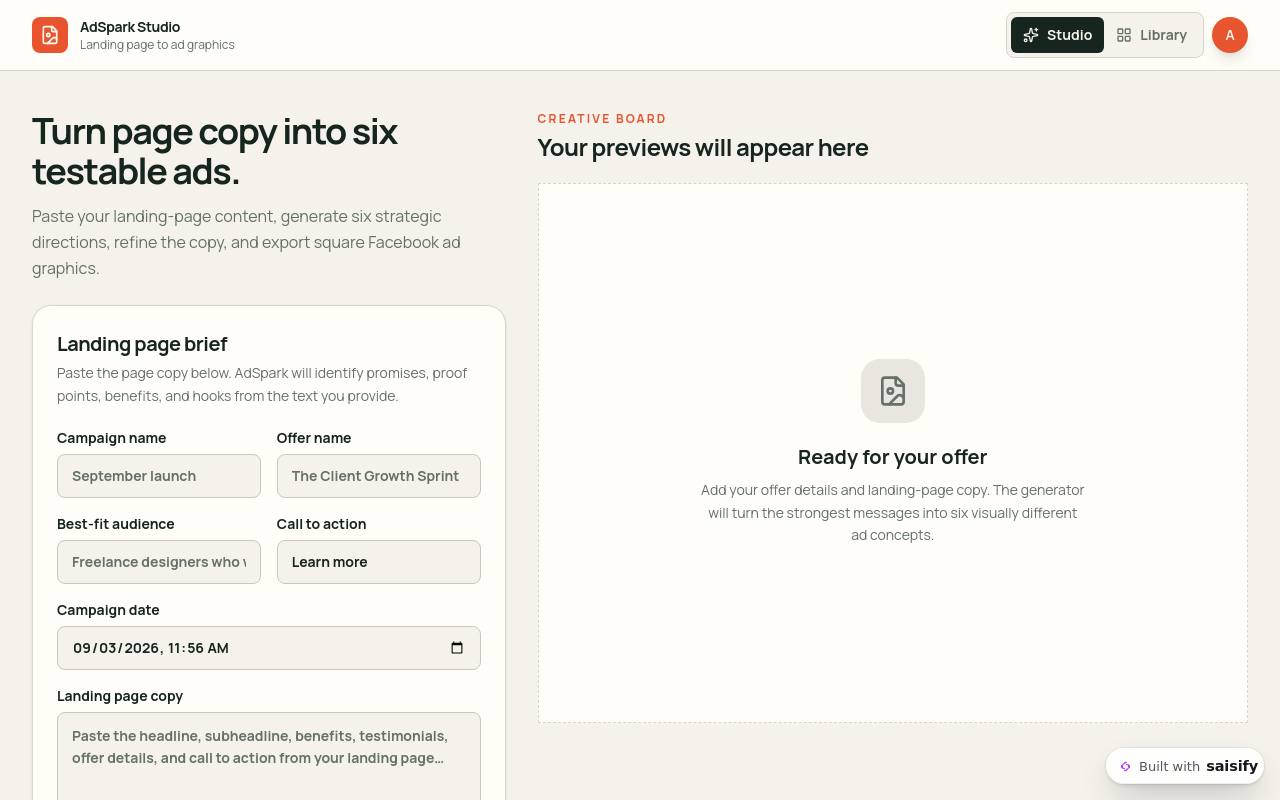 AdSpark Studio